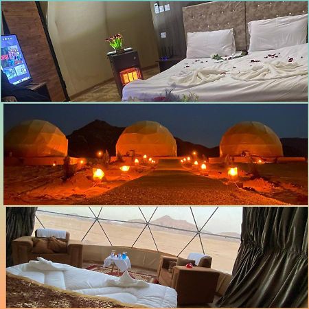 Rum Warm Bubble Camp Hotel Wadi Rum Bagian luar foto