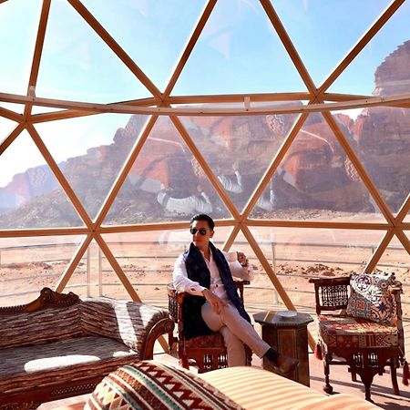 Rum Warm Bubble Camp Wadi Rum Bagian luar foto