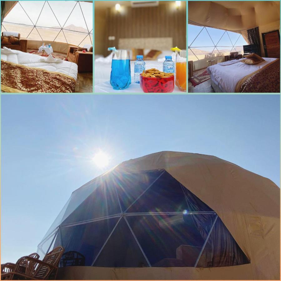 Rum Warm Bubble Camp Hotel Wadi Rum Bagian luar foto